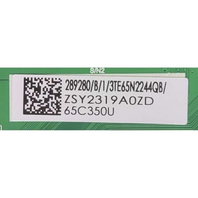 KIT DE TARJETAS PARA TV TOSHIBA·FIRE TV 4K·UHD·HDR / MAIN 289280 / TD.MT9020.703 / 65C350U / T-CON 290047 / RSAG7.820.11116/ROH / 291554 / FUENTE 298323 / RSAG7.820.9999/ROH / HLL-9999WL / DISPLAY HV650QUB-F70 / MODELO 65C350KU 65C350U - Imagen 3